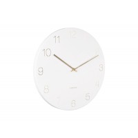 Nástenné hodiny Karlsson KA5762WH, 40 cm